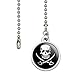 GRAPHICS & MORE Pirate Skull Crossed Swords Tattoo Design Ceiling Fan and Light Pull Chain
