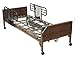 Drive Medical Delta Ultra Light Full Electric Hospital Bed with Half Rails
