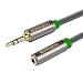 3.5mm Aux Headphone Extension Cable 50 Feet (15 Meters) 3.5mm Male to Female Stereo Audio Extension Cable 50ft (15M) for Car, Stereo, iPhone, Smartphone or Any Audio Device ED68507