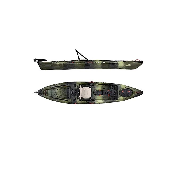 Vibe Kayaks Sea Ghost 130 13 Foot Angler Sit On Top Fishing Kayak