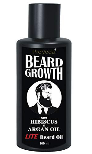 Buy Preveda Best Beard Growth Lite Hair Oil With Hibiscus Argan