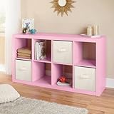 Better Homes and Gardens 8-Cube Organizer - Pink