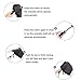 mysuntown Windproof Auto Open Close Travel Umbrella Fiberglass Reinforced 8-Rib Umbrella?Black