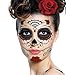Sugar Skull Temporary Tattoo Rose Design (3 Tattoo Kits)