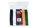 Monoprice 106463 6-Inch Hook and Loop Fastening Cable Ties, 60-Piece/Pack, 6 Colors,Multi-Color