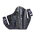 Front Line Tuckable Open Top Leather Holster (Black)