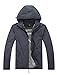 ZSHOW Men's Super Lightweight Windbreaker with Hood Breathable Quick Dry Packable Jacket for Travel