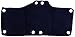 OccuNomix 870-01 Terry Topper Snap-On Hard Hat Sweatband, One Size, Navy, Pack of 1