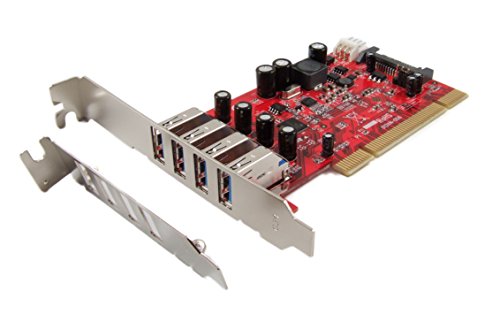 Ableconn PCI-UB124 USB 3.0 4-Port Low Profile PCI Host Adapter Card - Renesas NEC UPD720201 chipset - Thumbnail 5