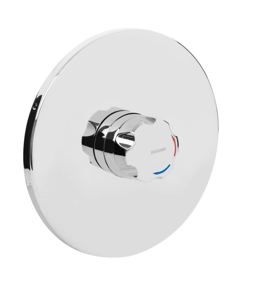 Bristan MINI2 TS1203 CH C Mini Opac Thermostatic Concealed Shower Valve with Handle - Chrome