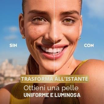 Cellular Luminous630 - Fluido CC Antimacchia SPF30 3-in-1 - CC Cream Tripla Azione - Copre e Riduce le Macchie - Protezione solare viso con colore - Tutti i tipi di pelle - Tono Chiaro - 40 ml