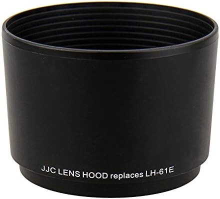 eFonto/JJC Lens Hood Replaces Olympus LH-61E For Olympus M. ZUIKO DIGITAL 75-300mm f/4.8-6.7 II & 70-300mm f/4-5.6 Lens
