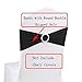 SheYang 100PCS Wedding Chair Decorations Stretch Chair Bows and Sashes for Party Ceremony Reception Banquet Spandex Chair Covers slipcovers(100PCS, Black)