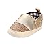Meckior Infant Baby Girls Boys Sequin Shoes Soft Sole Toddler Slip-On Crib Glitter Moccasins Casual Sneaker Austin Boy's Flat Lazy Loafers First Walkers Shoe