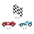Letâ€™s Go Racing - Racecar - Decorations DIY Race Car Birthday Party or Baby Shower Essentials - Set of 20