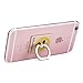 Sunumb Phone Ring Stand & Grip, with Car Mount Holder Hook,Smiley Face Desgin and Make Your Phone Different.