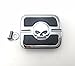 HTT Group Motorcycle Chrome Skull Small Brake Pedal Pad Fit Fat Bob FXDF Wide Glide FXDWG CVO Pro Street Breakout Street 500 XG500 Blackline FXS Softail Rocker FXCW Night Train FXSTB