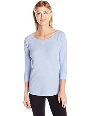 Performance Women's Tic Tac Toe 5/8 Sleeve Raglan Shirttail Pullover