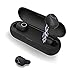 Wireless Earbuds, Bluetooth 5.0 Earbuds True Wireless Earbuds Earphones, SweatProof, 3D Stereo Sound, Built-in Mic, Noise Cancelling, Easy-Pair Truly Wireless Earbuds with Charging Case (New Black)
