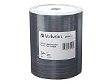 Verbatim CD-R 700MB 52X DataLifePlus White Inkjet Printable, Hub
Printable - 100pk Tape Wrap