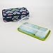 Fit & Fresh Insulated Bento Box Lunch Kit, Navy Hearts