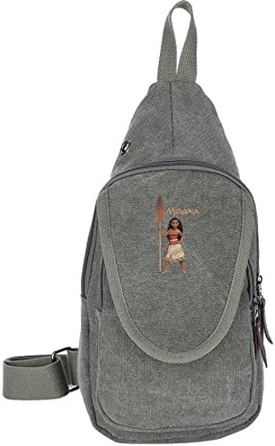 RMayyaN Moana Action Figure Unisex Canvas Chest Pack ForestGreen One Size