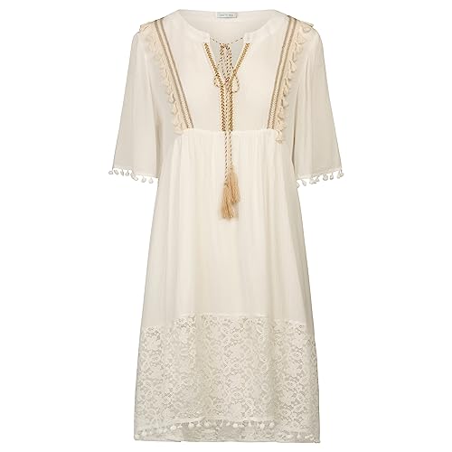 Mint & Mia Belle Robe, Blanc, 66 Femme