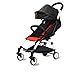 Armrest PU Leather Protective Case Handle Cover Stroller Accessories for Babyzen Yoyo (Black)