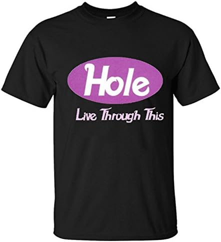XBILLY Hole Live Through This Men's Short-sleeve T Shirts black XL