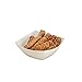 PARTY BARGAINS 32oz Square Plastic Bowls - 5 Pack, Clear, Heavy-Duty Disposable Fancy Serving Bowls, Premium Salad Bowls for Weddings, Parties, Snacks, and Everyday Use