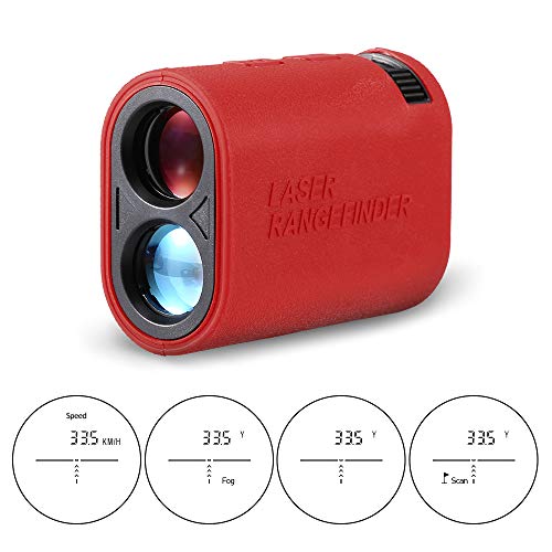 Irfora Laser Rangefinder, 600M / 900M Distance 6X Magnification Hunting Laser Range Finder Monocular Telescope for Golf, Hunting, Outdoor Survey, Exploration