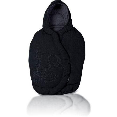 Maxi-Cosi Infant Car Seat Footmuff, Total Black