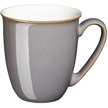 Denby USA Blends Truffle/Canvas Coffee Mug, Brown/Cream