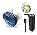 Bose SoundSport Free Truly Wireless In-Ear Headphones, Midnight Blue, with Micro USB Car Charger