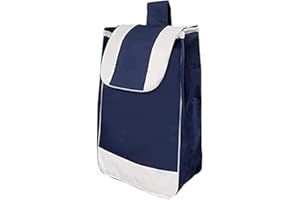 Shopping Cart Replacement Bag, Waterproof Oxford Fabric Trolley Spare Bag with Removable Board for Folding Carts, Luggage & G