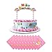 179 Pcs Pink Baby Shark Party Supplies Set & Tableware Kit | Birthday Decorations Bunting, Disposable Paper Plates, Cups, Napkins, Straws, Plastic Table Cloth, & BONUS Baby Shark Balloons Baby Shark Tattoo Stickers