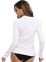 HISKYWIN Women's Long Sleeve UV Sun Protection Rash