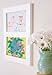 Children's Art Frame. Articulate Double Gallery Displays Two 9x12
