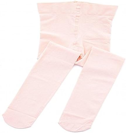 MUYAOO 2 Pairs Girls Dance Ballet Tights Soft Footed Tight Transition Tight Convertible Tights