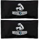 Ice Packs for Injuries - Reusable Cold Hot Gel Ice Pack Used for Shoulder and Rotator Cuff Pain - Back- Knee - Neck and Ankle Injuries 4 X 8 Inches [2Pack]