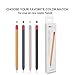 AHASTYLE Duotone Case for Apple Pencil 2nd Generation & Apple Pencil Pro (2024) Ultra Thin Protective Cover Silicone Skin Compatible with Magnetic Charging and Double Tap (Black+Red)