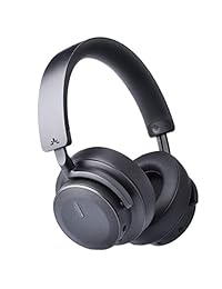 Avantree   Auriculares con Bluetooth de 37 dB con cancelación de ruido activo, amplificador de sonido ambiental, estéreo inalámbrico aptX de baja latencia ANC sobre auriculares, sensor inteligente y control táctil   ANC041