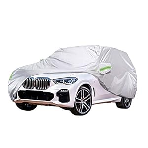 Auto Cover Compatibel met BMW X1/X3/X5 Beschermhoes Ademend Indoor en Outdoor Waterdicht Zonnebrandcrème Anti-UV Dekzeil…