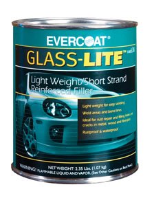 Click Here to See More Images Fibre Glass-Evercoat Glass-Lite, 1-Quart (FIB-638)
