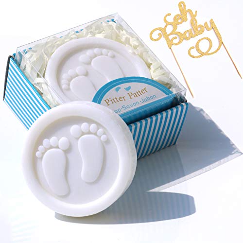 baby feet soap baby shower favors