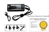 AC Adapter Power Charger and US Cord for HP Elitebook 8440p 8440w 8460p 8460w 8560p XU057UT