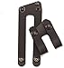 Galco Triton Apendix Belt Loop 1 3/4in,Triton Belt Loops Appendix/Crossdraw,Black,Right TBLAC13/4