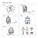 CubicFun Dollhouse 3D Puzzle DIY Kit Toys with Furniture,Fairytale Castle