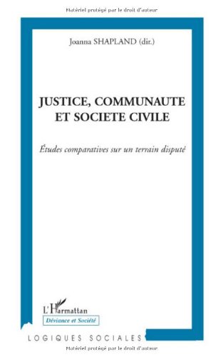 Justice, communauté et société civile