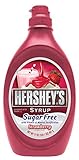 Hershey's Syrup, Sugar Free Strawberry, 17-Ounce Bottles (Pack of 4)